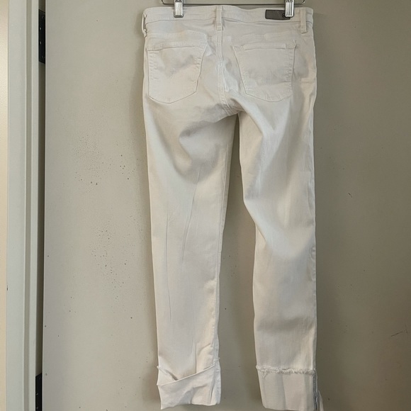 AG The Stevie Cuff Slim Straight Cuffed Jeans - Picture 6 of 8